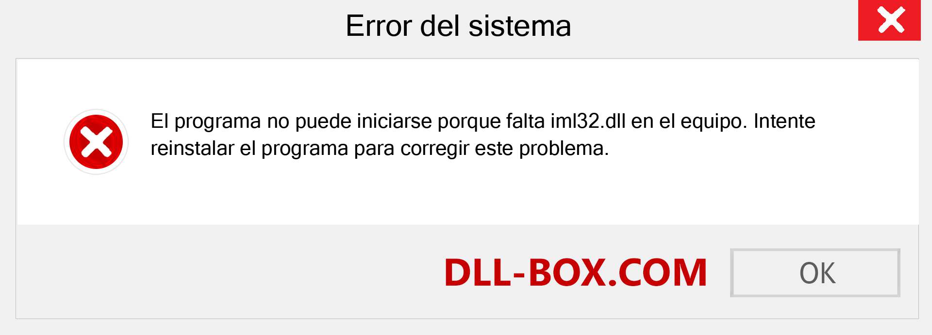 ¿Falta el archivo iml32.dll ?. Descargar para Windows 7, 8, 10 - Corregir iml32 dll Missing Error en Windows, fotos, imágenes